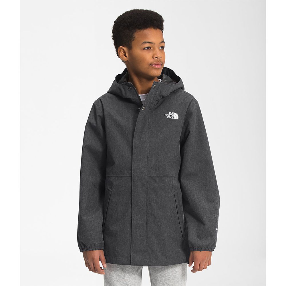 The North Face Parka Boys Australia - The North Face Dryvent™ Mountain Snapper Grey Mountain (ZTE-34